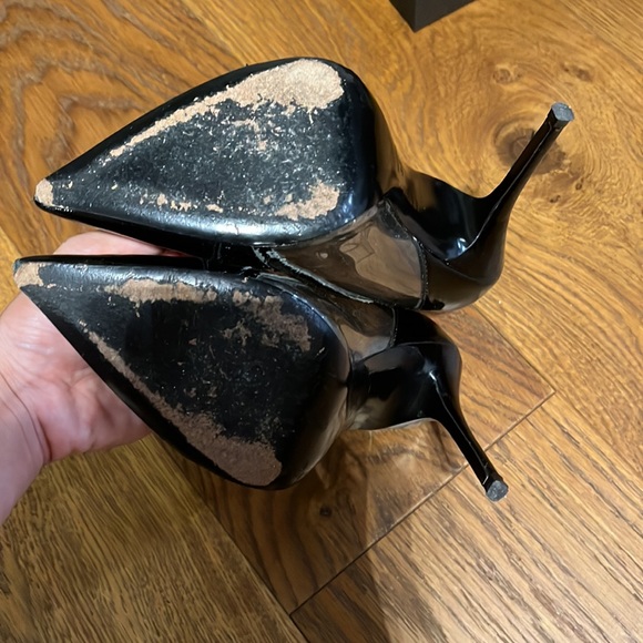 Theyskens theory black patent leather heels. - Picture 4 of 5